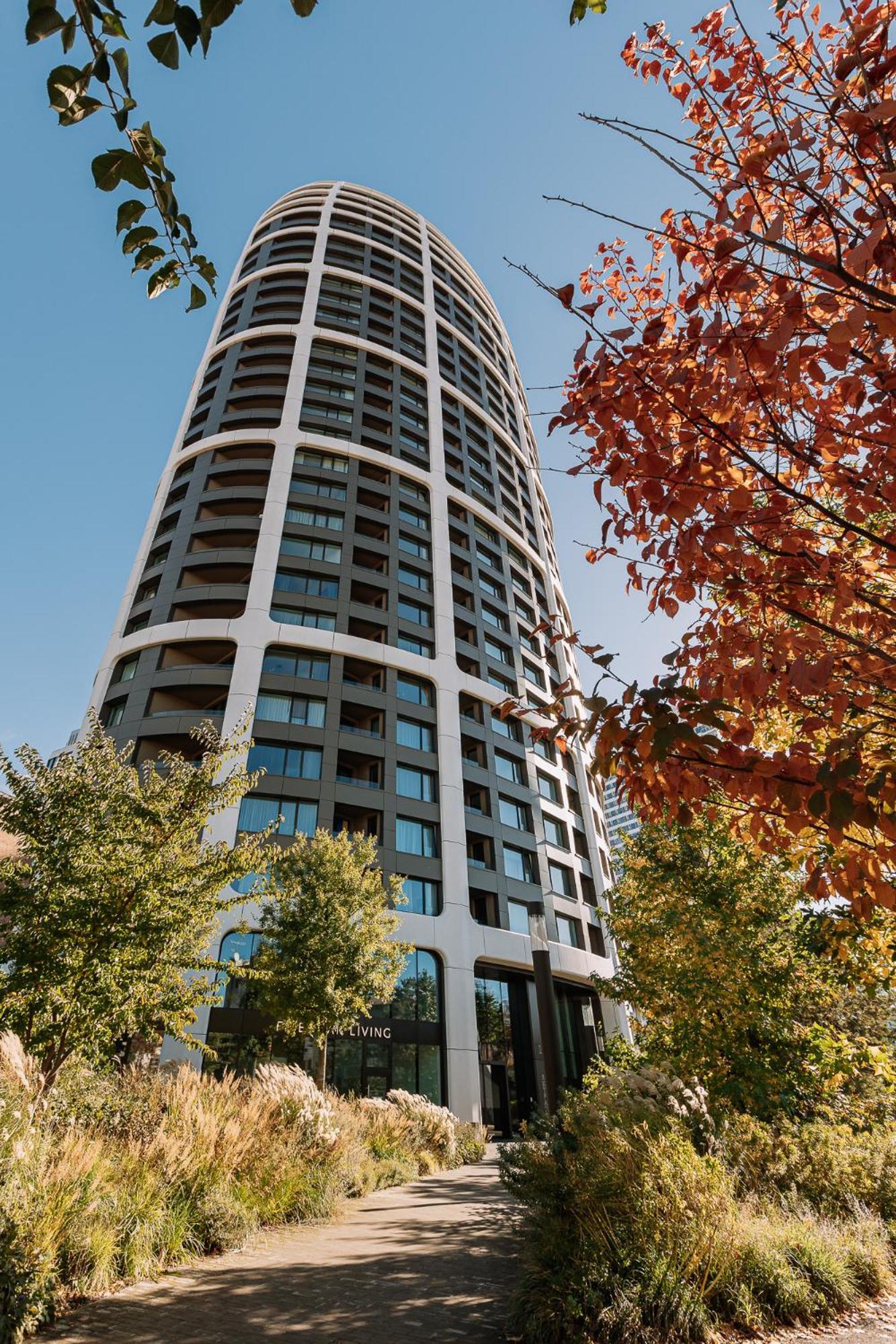 Skau Blue Residence In Sky Park 21 Floor 2 Tower Panoramic View Free Parking Bratislava Ngoại thất bức ảnh